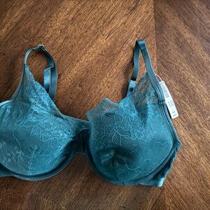 Soma Lace Bra in Teal